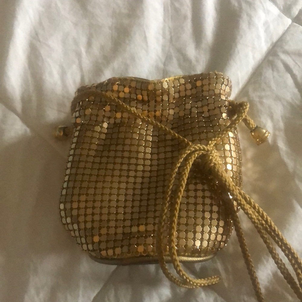 Little Gold pouch purse.